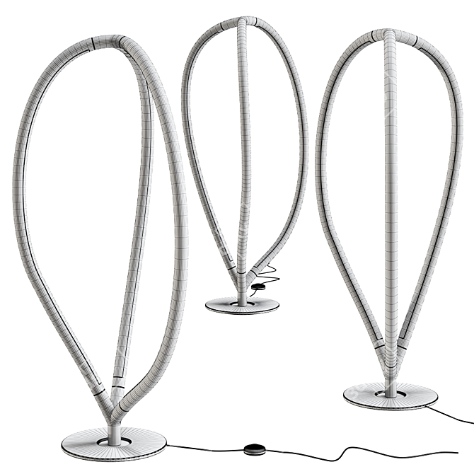  Elegant ARRIVAL Table Lamp by Artemide 3D model image 2