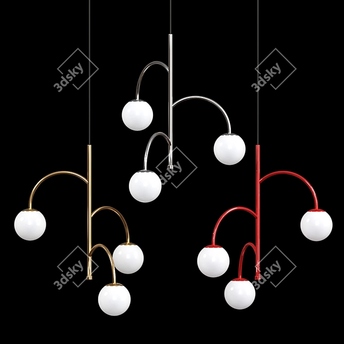 Minimalist Pendant Light 27 3D model image 2