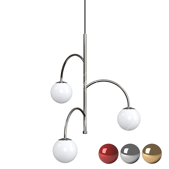 Minimalist Pendant Light 27 3D model image 4