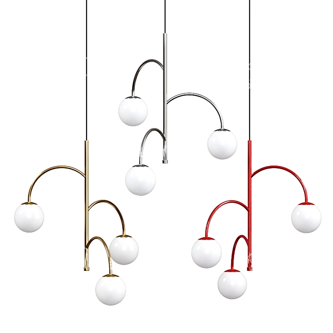 Minimalist Pendant Light 27 3D model image 7