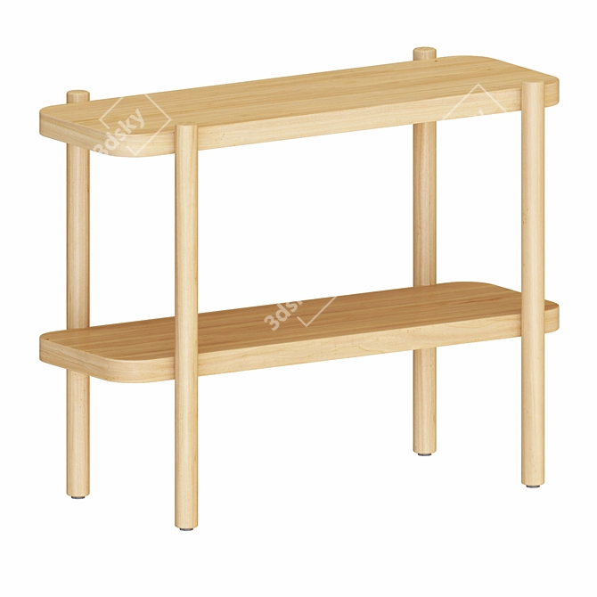Modern Listerby Oak Tables 3D model image 3