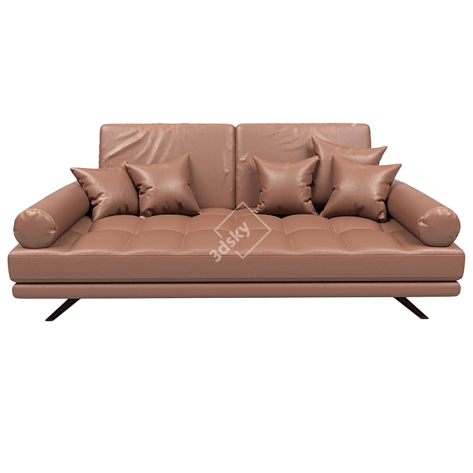 Armonico Relaxing Reading Television Sofa 3D model image 4