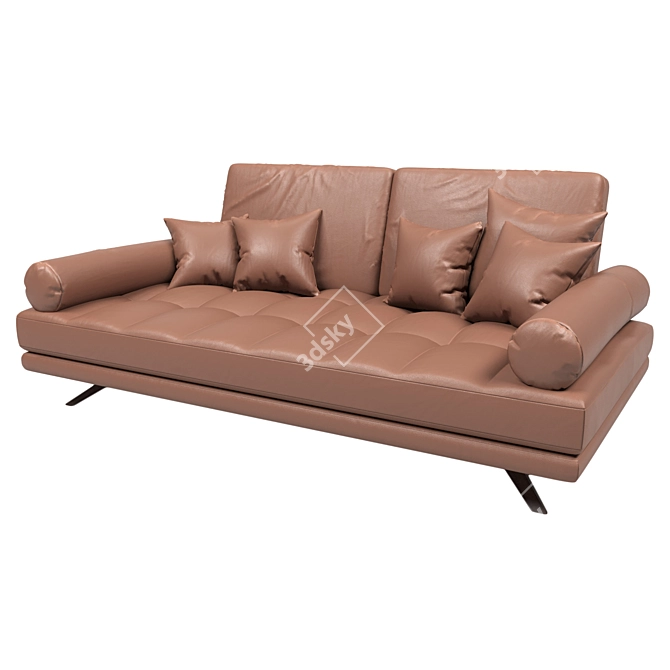 Armonico Relaxing Reading Television Sofa 3D model image 5