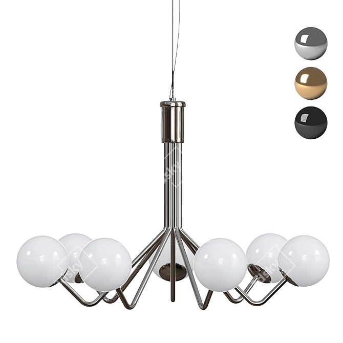 28 Pendant Light 3D model image 6