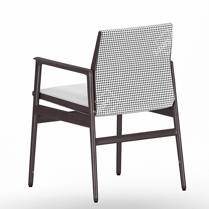 Ipanema Chair: Sleek and Comfortable 3D model image 2