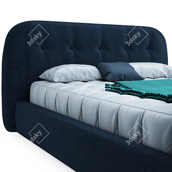 Sophie Bodema King Size Bed 3D model image 2