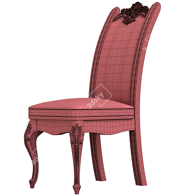 Sibarit 2014 Armchair: Elegant and Luxurious 3D model image 3