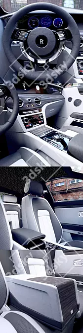 Luxury Rolls-Royce Ghost: Exquisite Detailing 3D model image 5