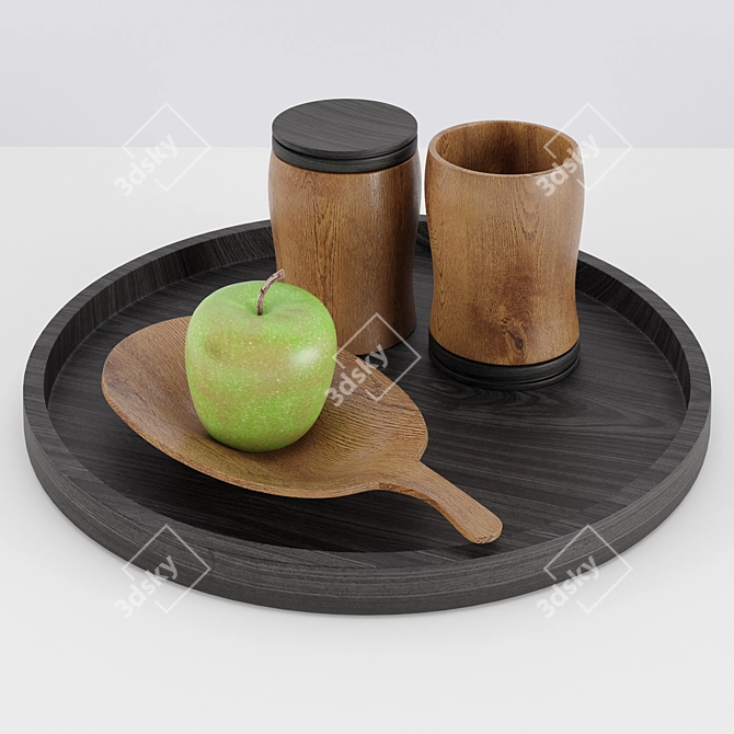 Essential Kitchen Tool Set 3D model image 5