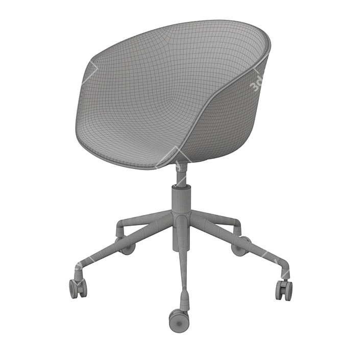 Modern Office Chair Hay AAC 53 3D model image 4