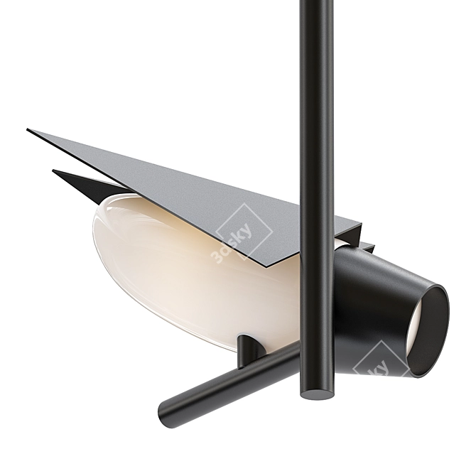 DesignLED 12 Track Light 3D model image 1