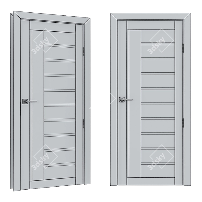 Carda Russian Doors - Realistic 3D Model 3D model image 3