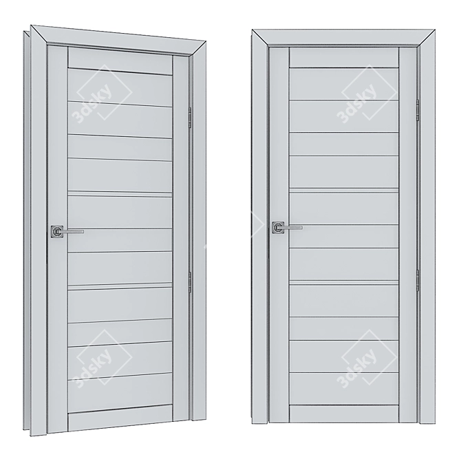 Russian Door Collection 3D model image 3