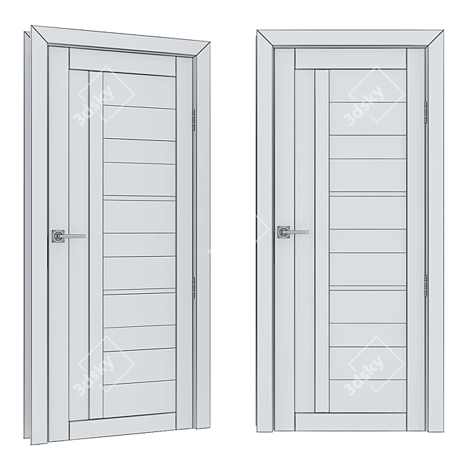 Carda Russian Doors - Realistic 3D Model 3D model image 3