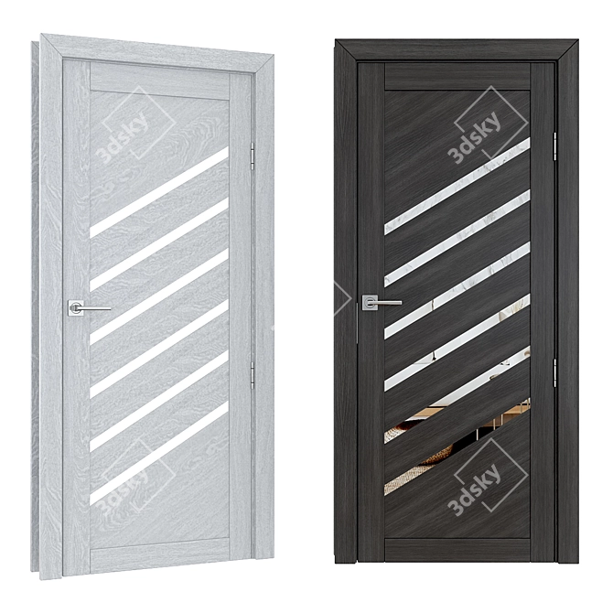 Authentic Carda Russian Doors 3D model image 1