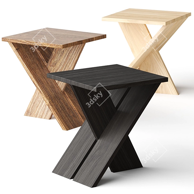 Sleek Sitio Coffee Tables 3D model image 4