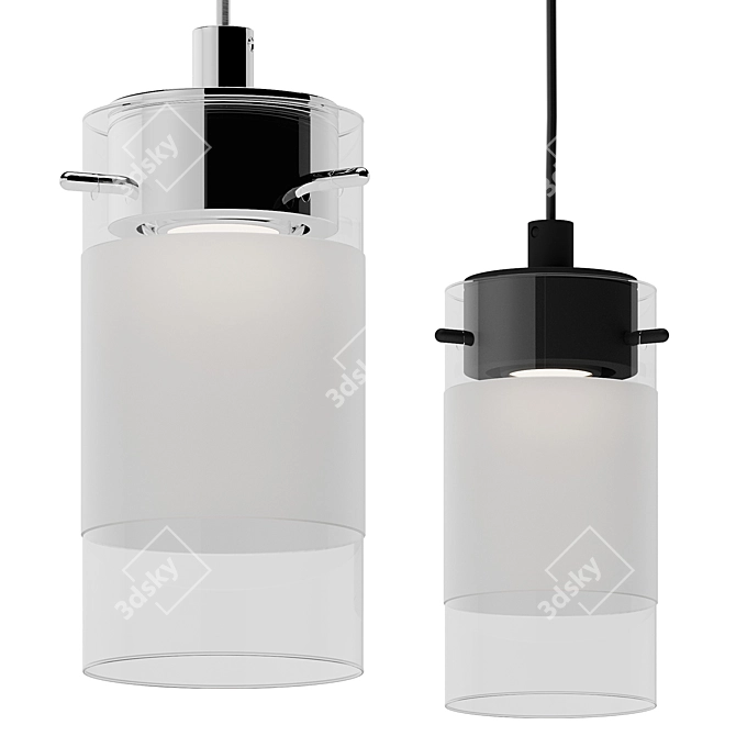 Meyer Pendant: Sleek Modern Lighting 3D model image 2