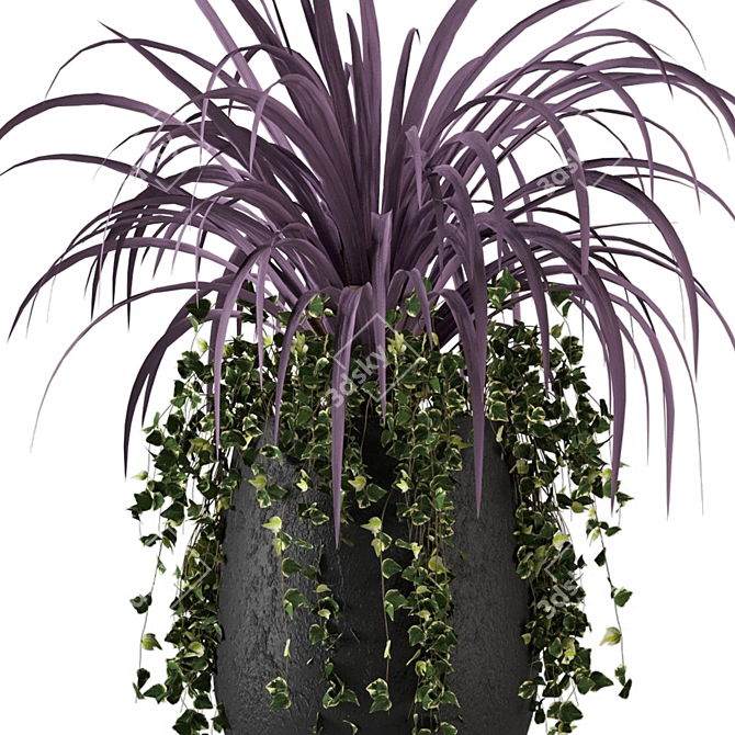 Modern Indoor Plant Collection 3D model image 3