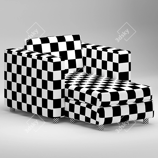 Finnala Corona 5.2 Sofa 3D model image 3