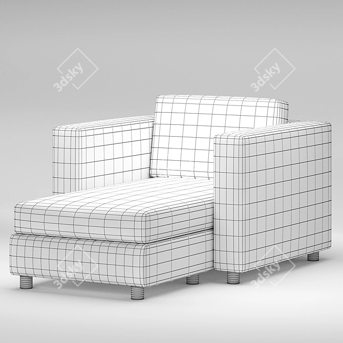 Finnala Corona 5.2 Sofa 3D model image 8