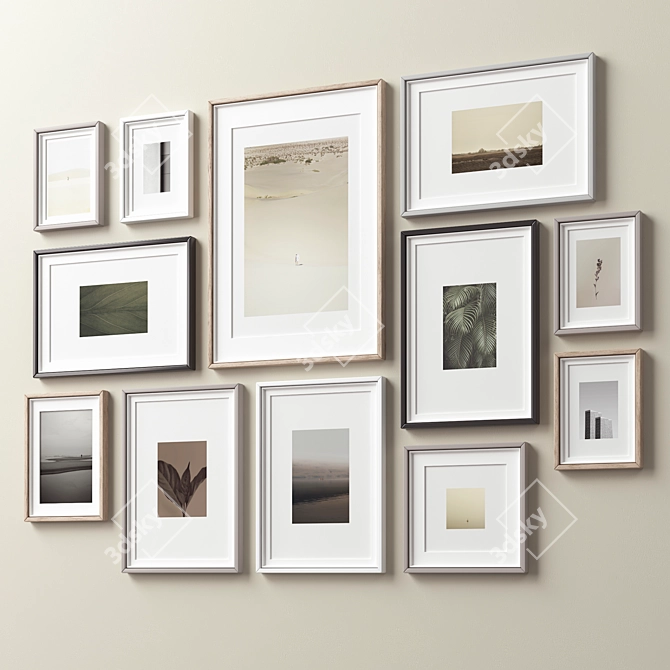 Versatile Frames Collection - Set of 12 3D model image 7