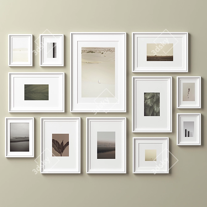 Versatile Frames Collection - Set of 12 3D model image 8