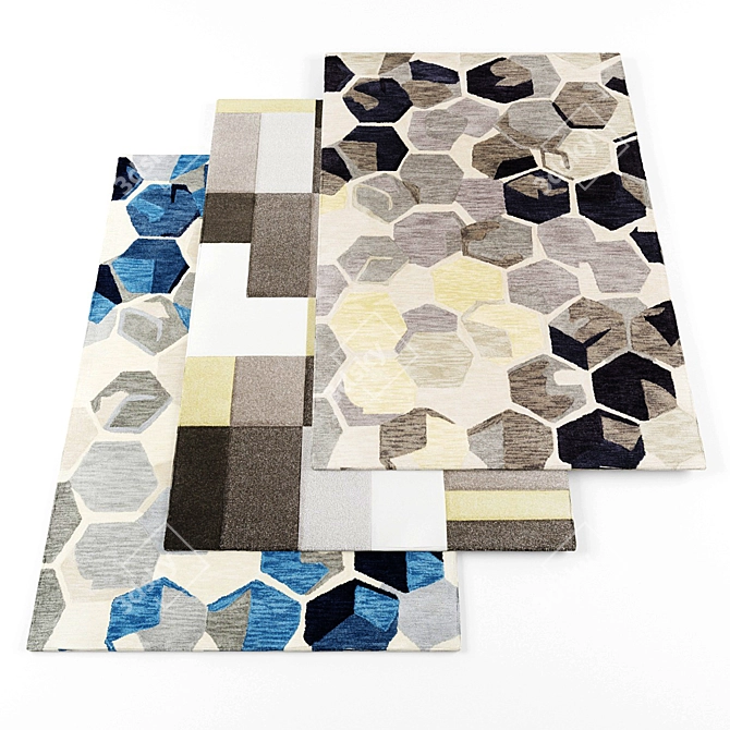 High-Res Modern Rugs for Home 3D model image 1