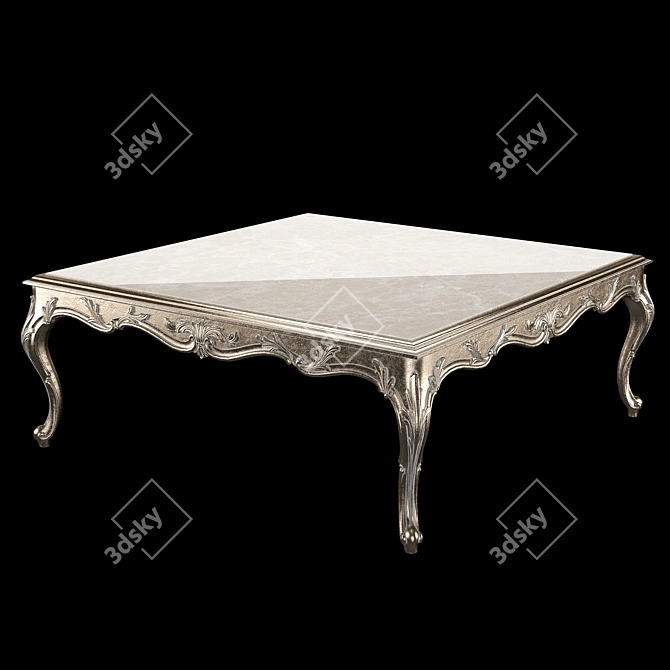 Elegant Roberto Giovannini Coffee Table 3D model image 1