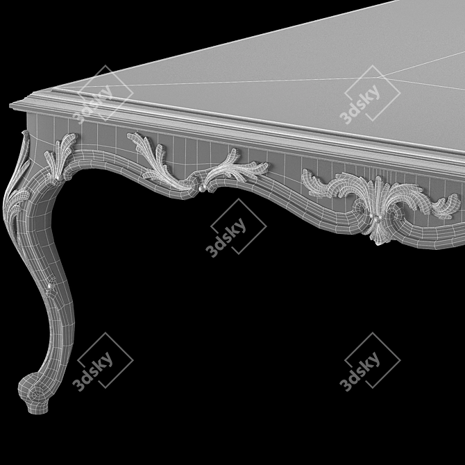 Elegant Roberto Giovannini Coffee Table 3D model image 3