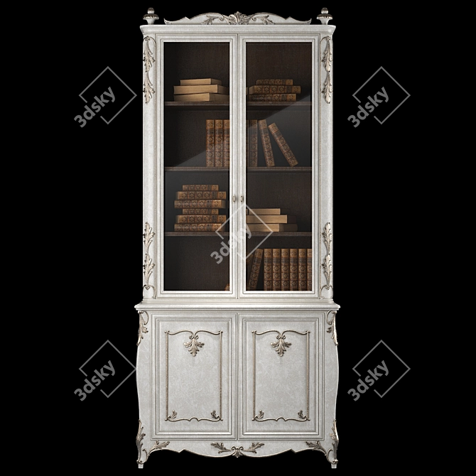 Roberto Giovannini Art Bookcases 3D model image 5