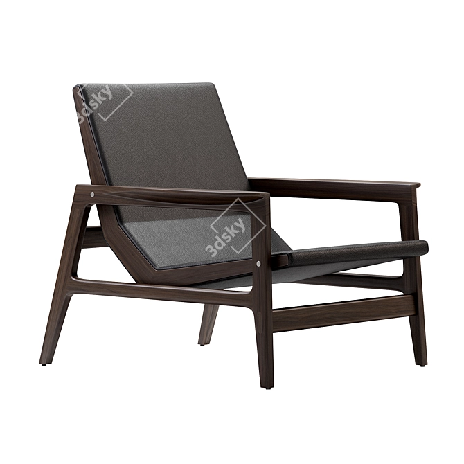 Ipanema Comfort Chair 3D model image 1