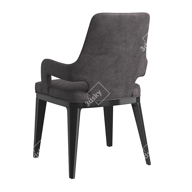 Modern Aspen Armchair 3D model image 4