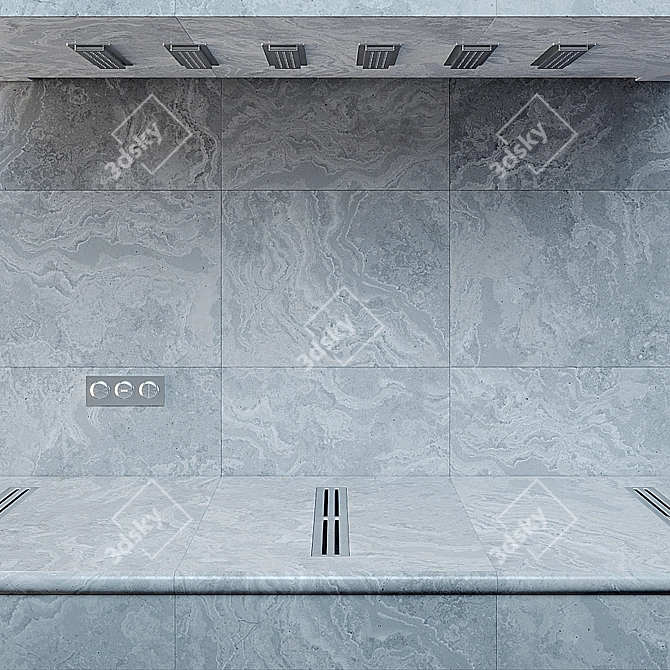 Ultimate Relaxation: Dornbracht Horizontal Shower 3D model image 9