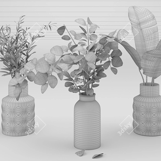 Greenery Collection: High-Quality 3D Plants 3D model image 4