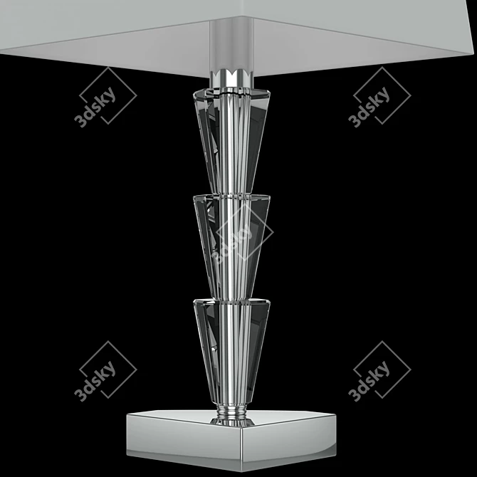 Crystal Lux Marsela LG1 Nickel Pendant 3D model image 3