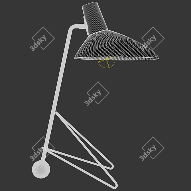 Artilleriet Tripod Table Lamp 3D model image 2