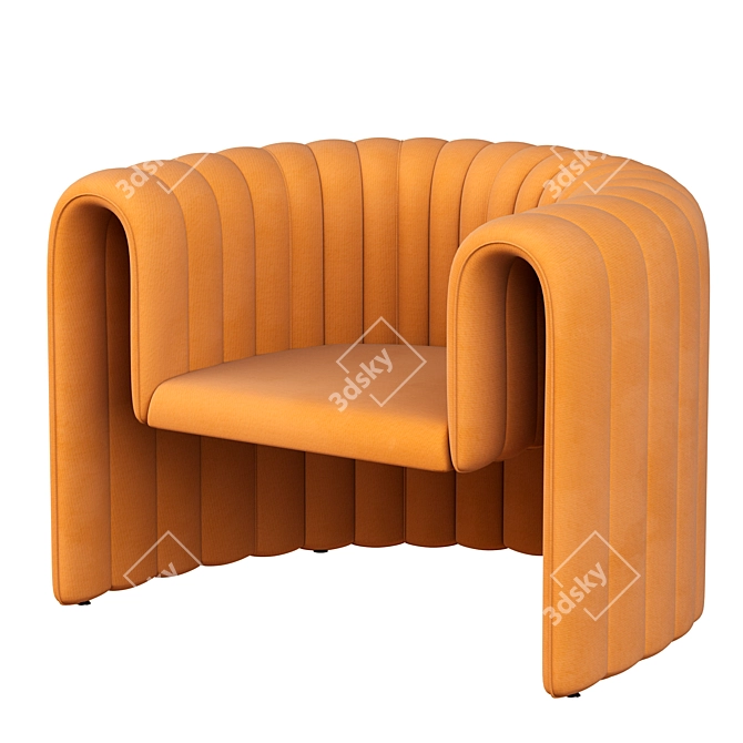 Remnant: Sancal Modern Armchair 3D model image 1