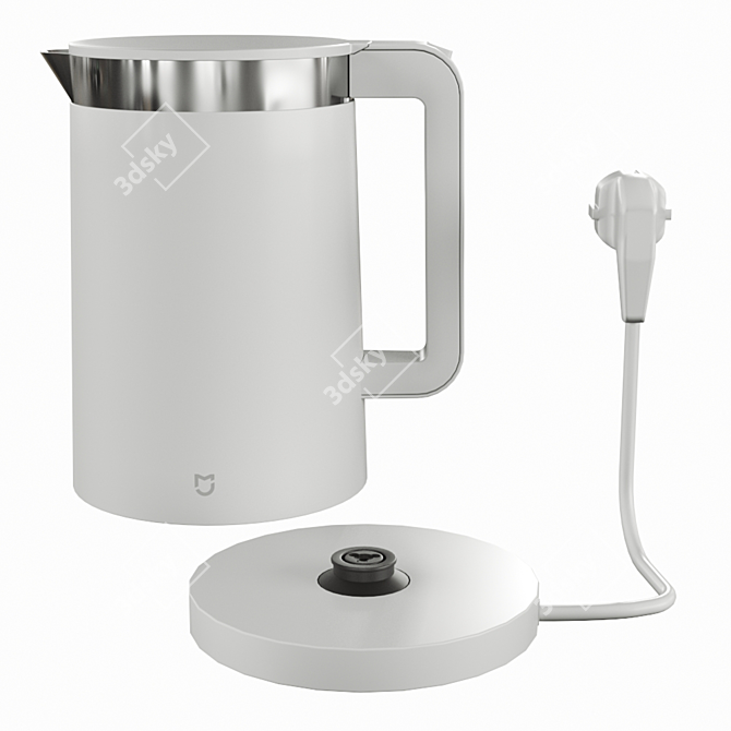 Smart Xiaomi Electric Kettle: Fast, Safe, and Convenient 3D model image 3