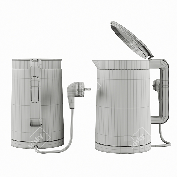 Smart Xiaomi Electric Kettle: Fast, Safe, and Convenient 3D model image 6