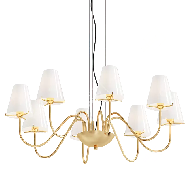 Modern Lightstar Diafano Pendant 3D model image 1