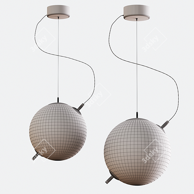 Modern Hanging Lamps - Exclusive Aliexpress Deals! 3D model image 3