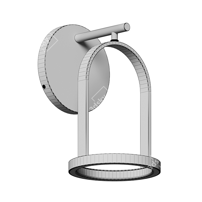 Modern Classic Trek Wall Light 3D model image 3