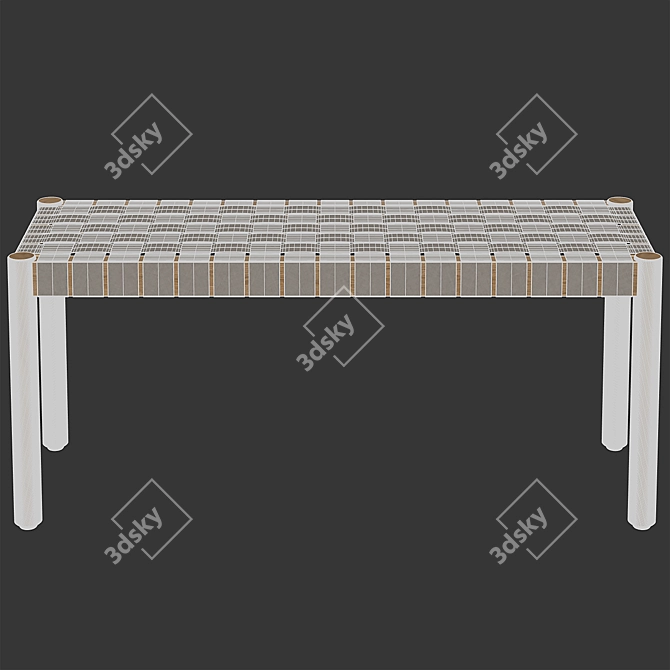 Contemporary Betty Bench for Artilleriet 3D model image 3