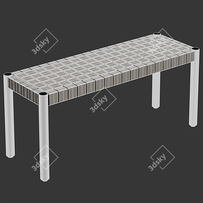 Contemporary Betty Bench for Artilleriet 3D model image 4