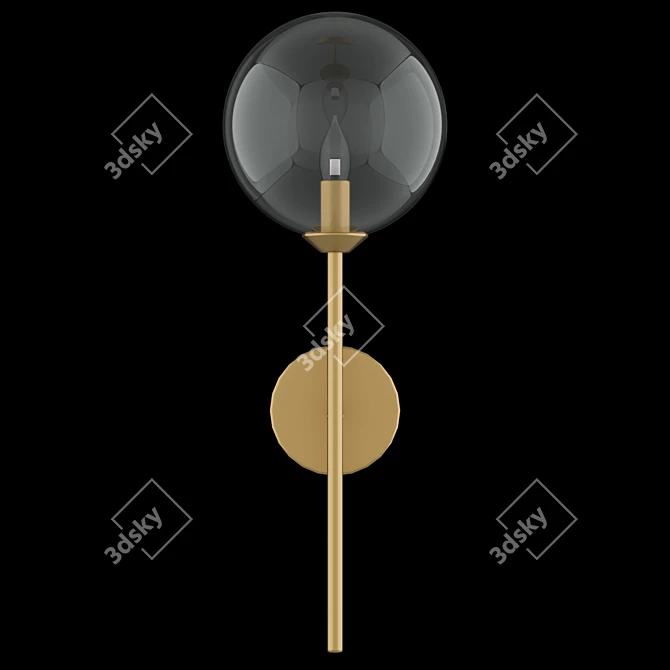 Marzo AP1 Bronze Chandelier 3D model image 2