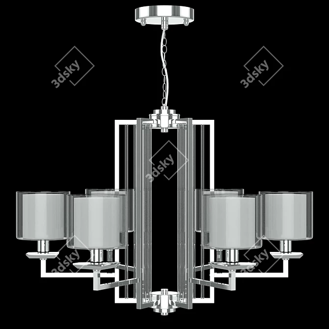 Modern Nicolas SP-PL6 Pendant Light 3D model image 3