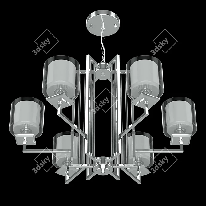 Modern Nicolas SP-PL6 Pendant Light 3D model image 4