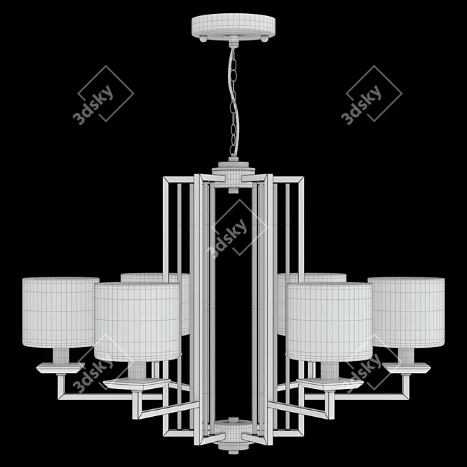 Modern Nicolas SP-PL6 Pendant Light 3D model image 5