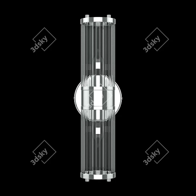 Crystal Lux Sancho AP2: Modern-height 440mm Depth 102mm 3D model image 3