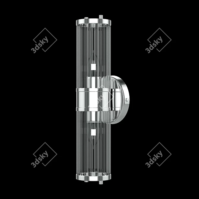 Crystal Lux Sancho AP2: Modern-height 440mm Depth 102mm 3D model image 4